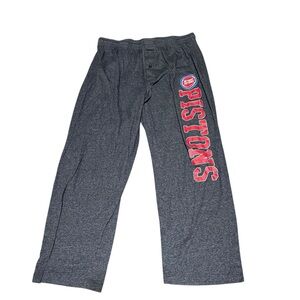 Detroit Pistons Pajama Lounge Pants Men’s XL